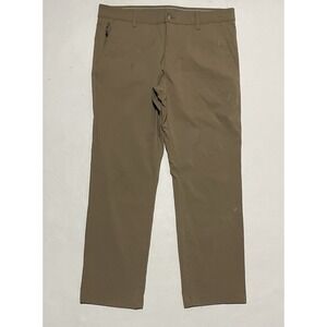 Weatherproof Vintage Mens Pants Size 36 x 29 Tan Khaki Slim Straight Regular Fit